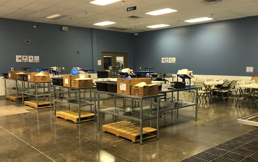 FMSC Richardson's packing room