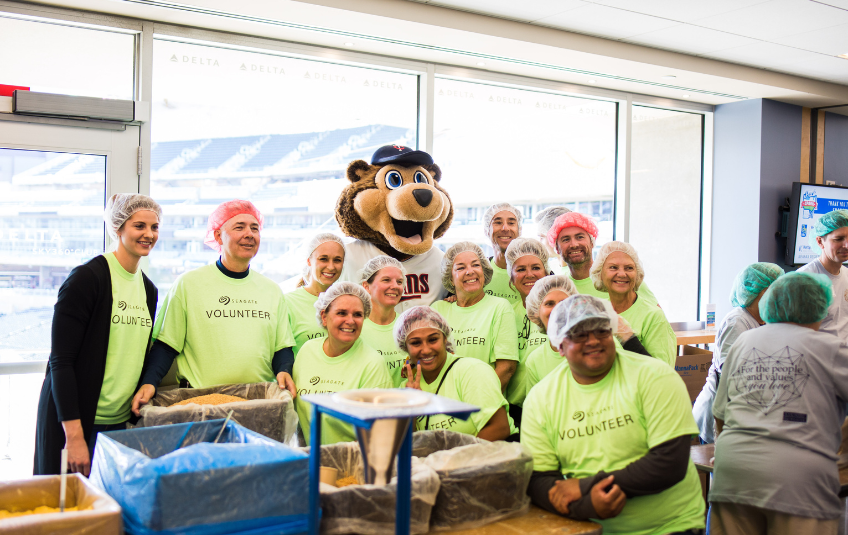 Business members at FMSC's Pack at the Park