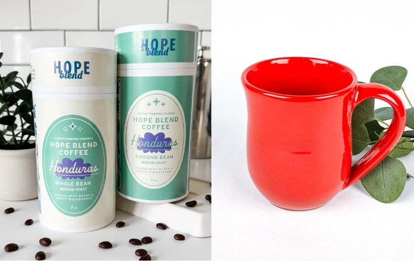 honduran coffee and haitian mug