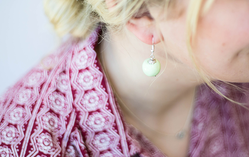 Single Bead Earring