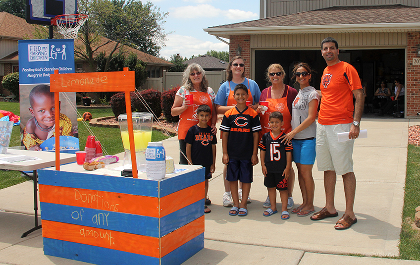 A Neighborhood Event to Feed Kids